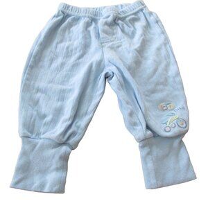 Carters Child of Mine Pull On Sweatpants Infant‎ Boys 3-6M Blue Elastic Joggers